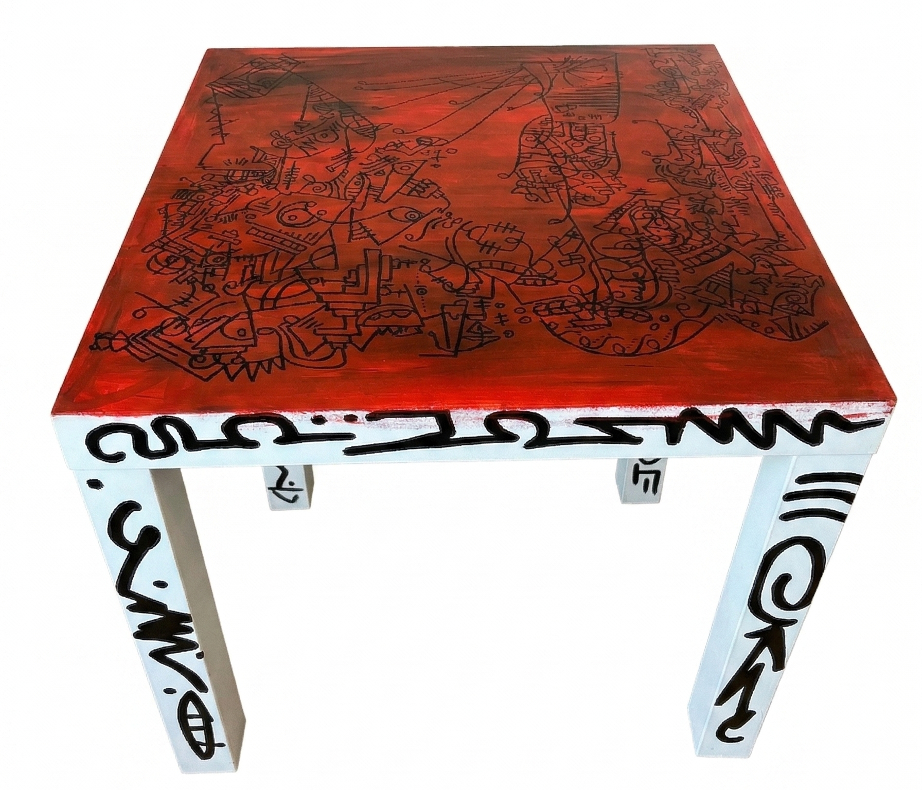 Hand-Painted Table