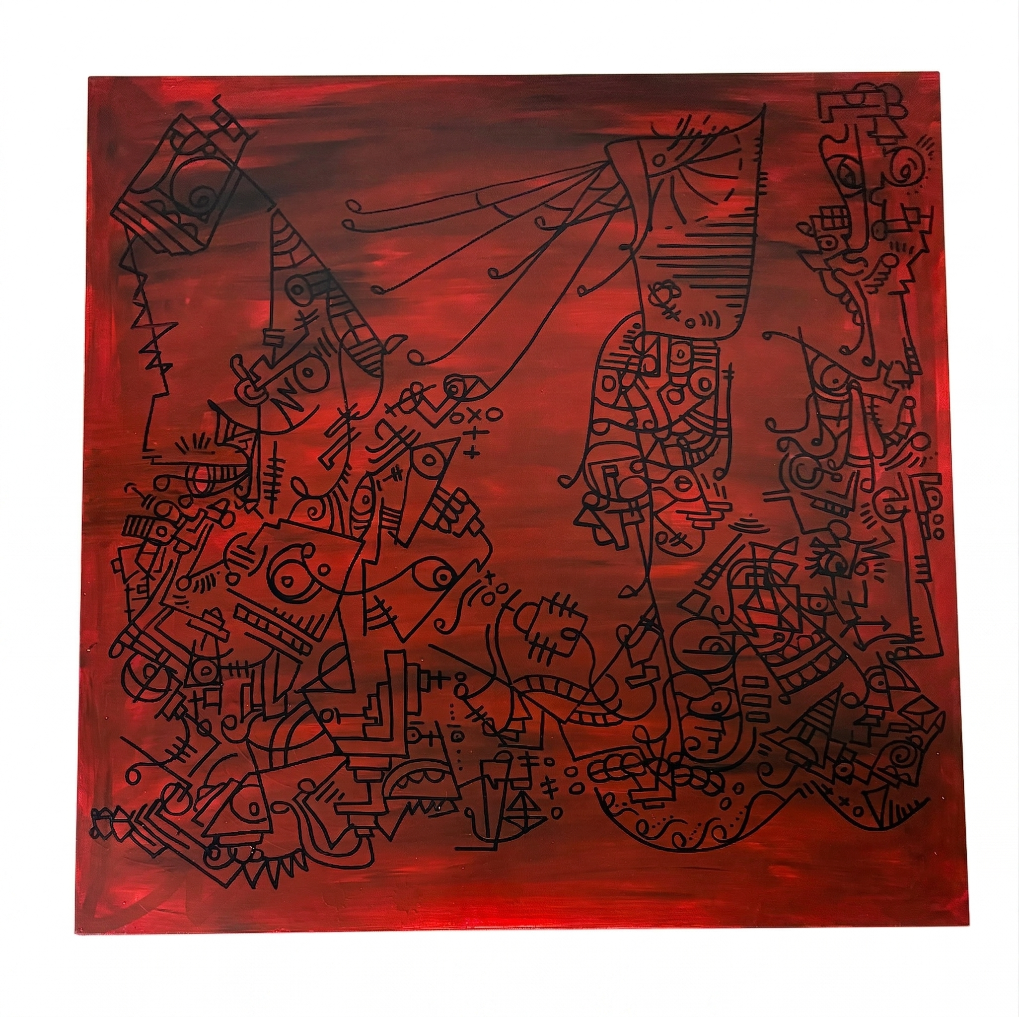 Hand-Painted Table - Image 2